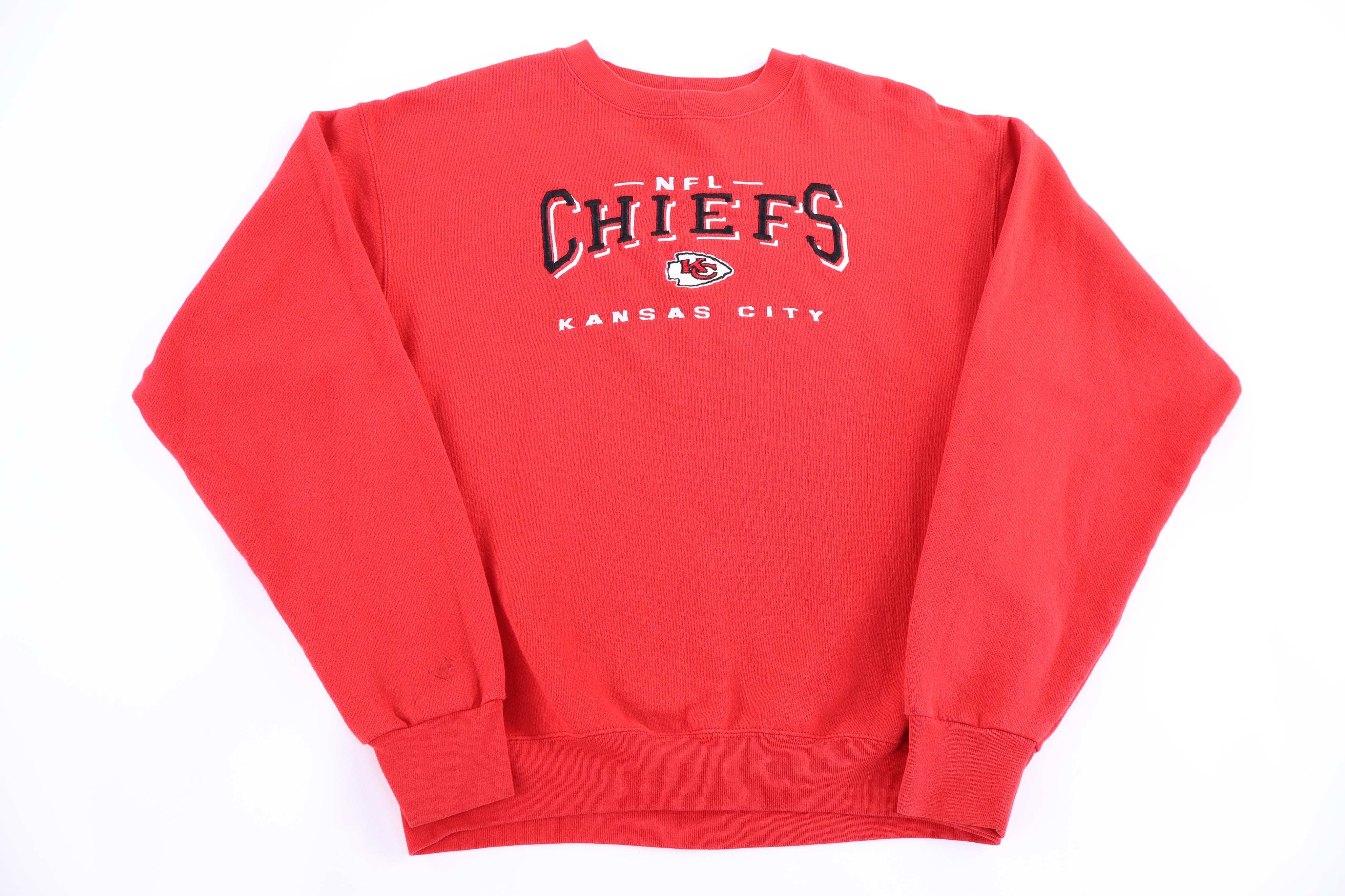 90's Kansas City Chiefs Football Embroidered Sweatshirt