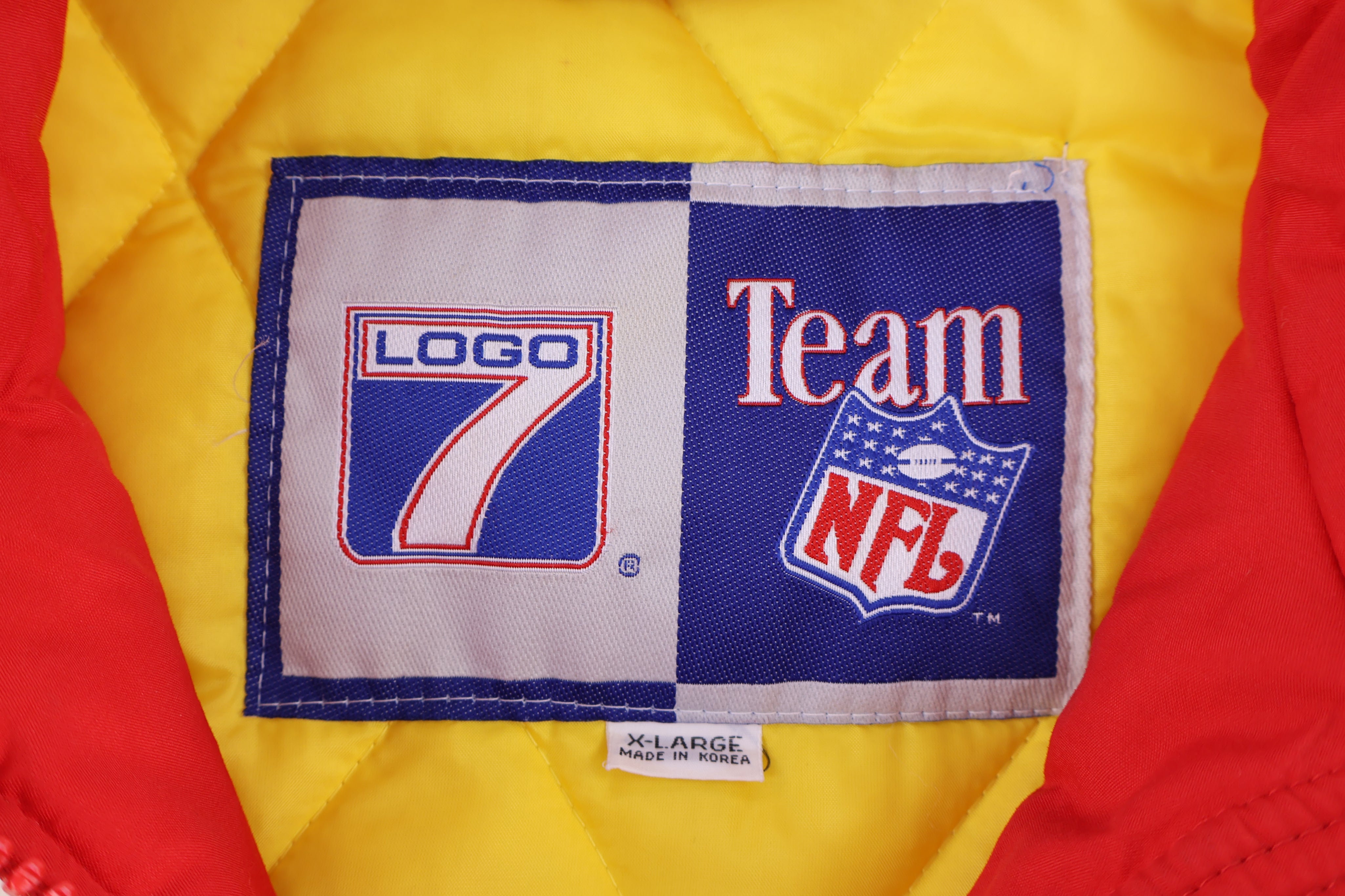 Vintage Kansas City Chiefs Football Full Zip Jacket