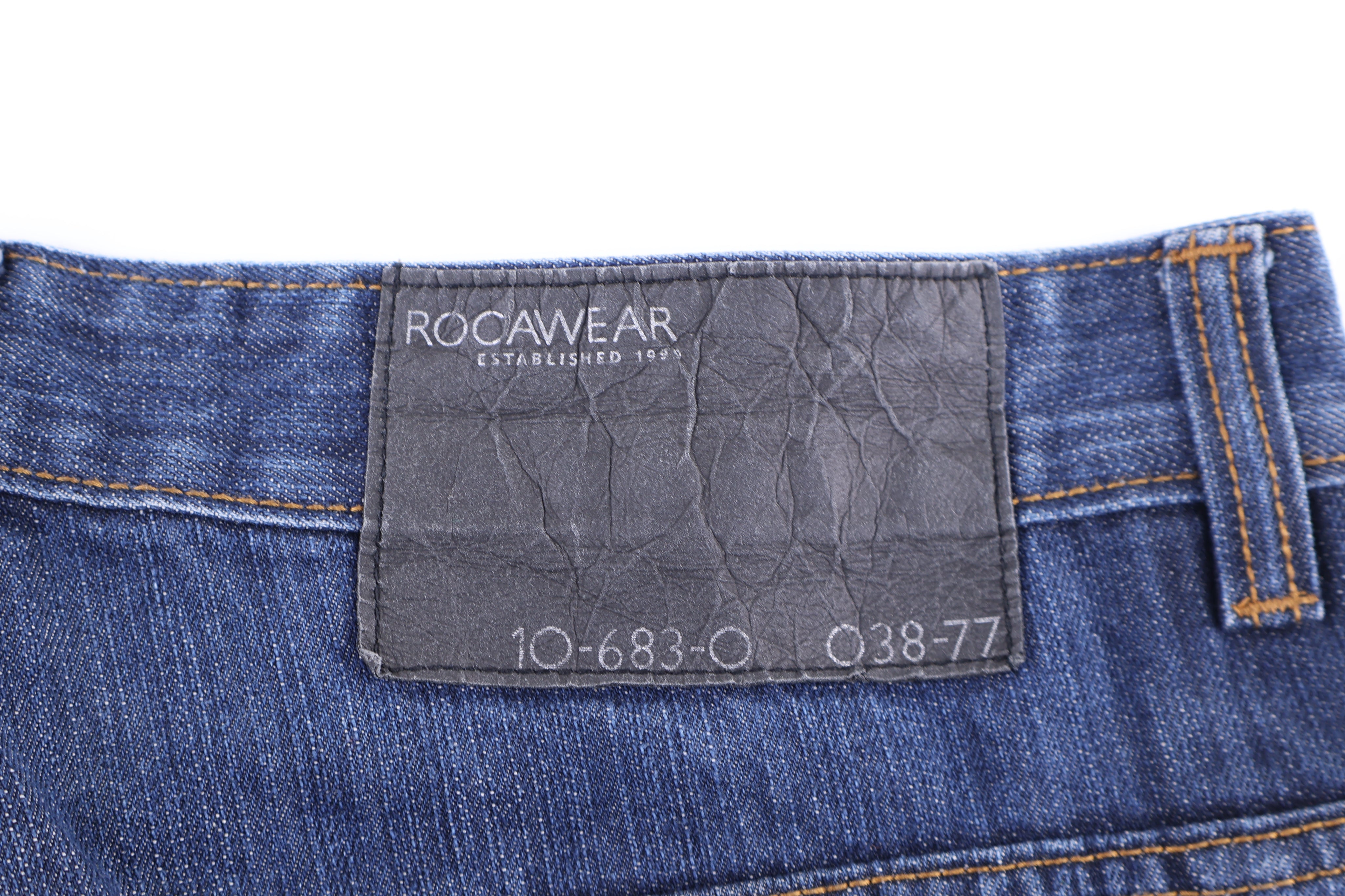 Y2K Rocawer Dark Wash Denim Jeans
