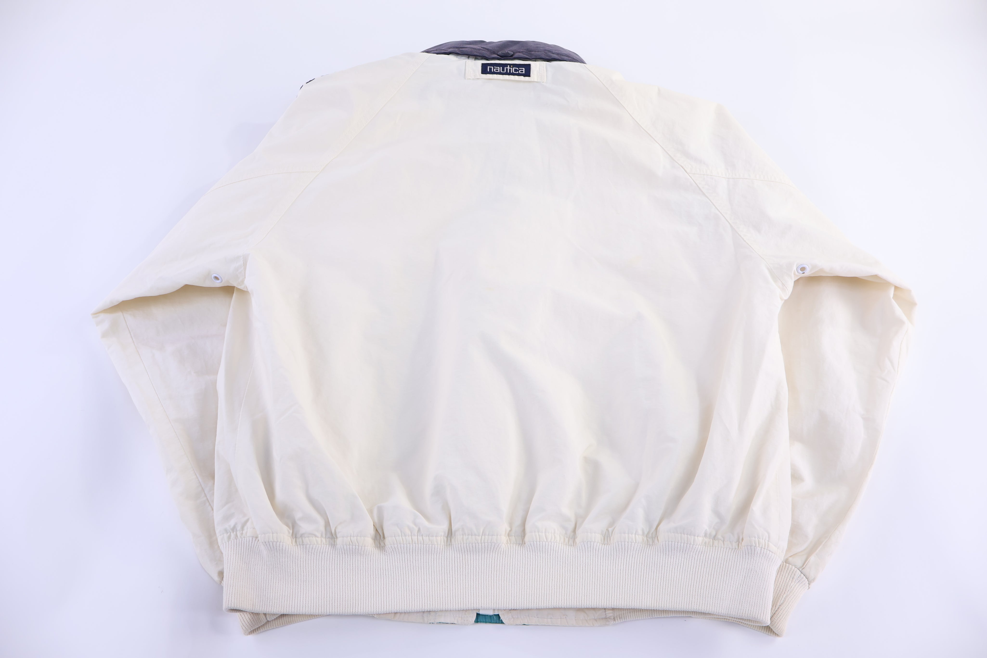 Vintage Nautica Challenge White Full Zip Jacket
