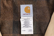 Carhartt Logo Patch Tan Full Zip Jacket