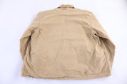 Carhartt Logo Patch Tan Full Zip Jacket