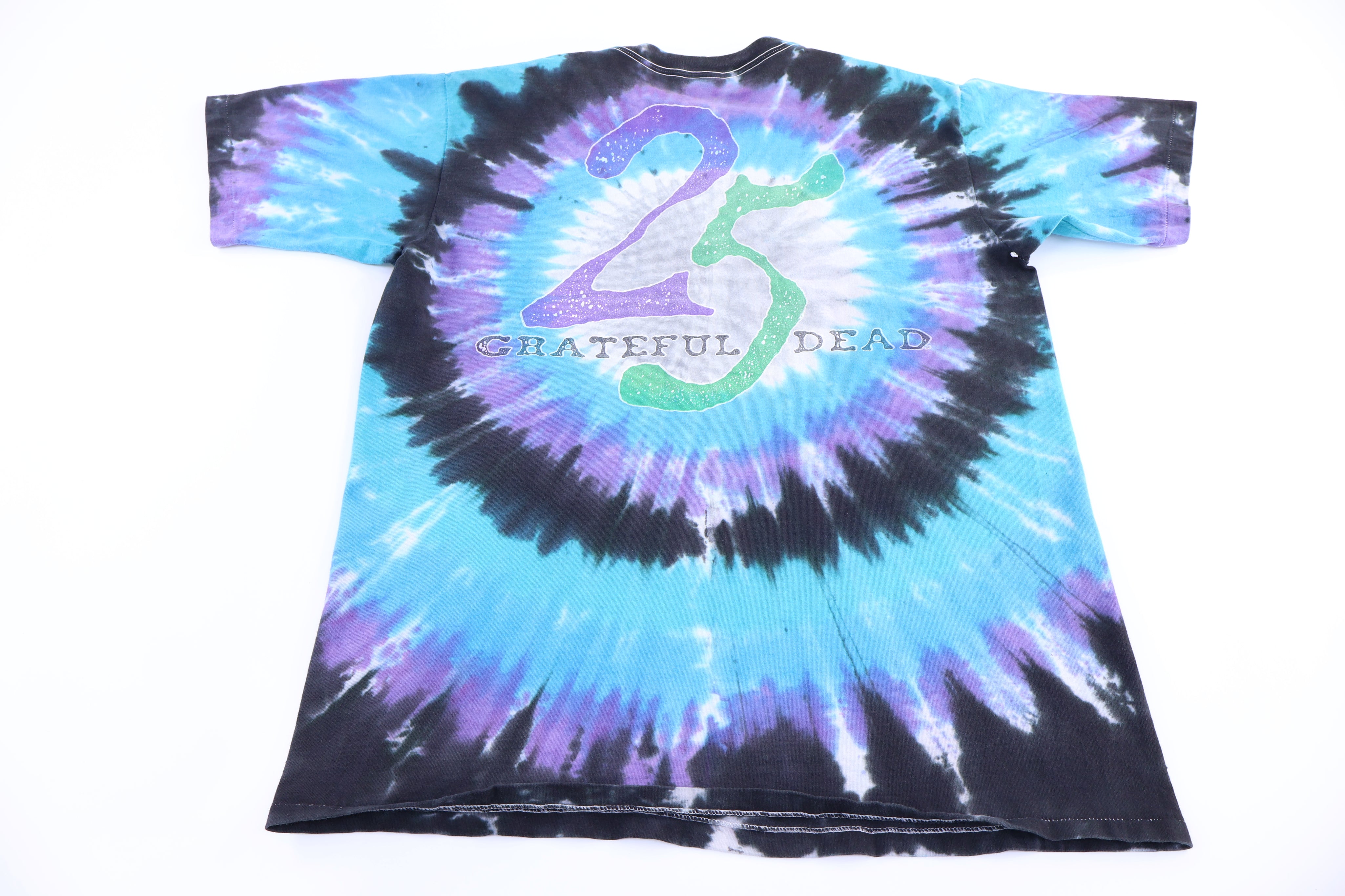 1990 Grateful Dead 25th Anniversary Tie Dye T-shirt