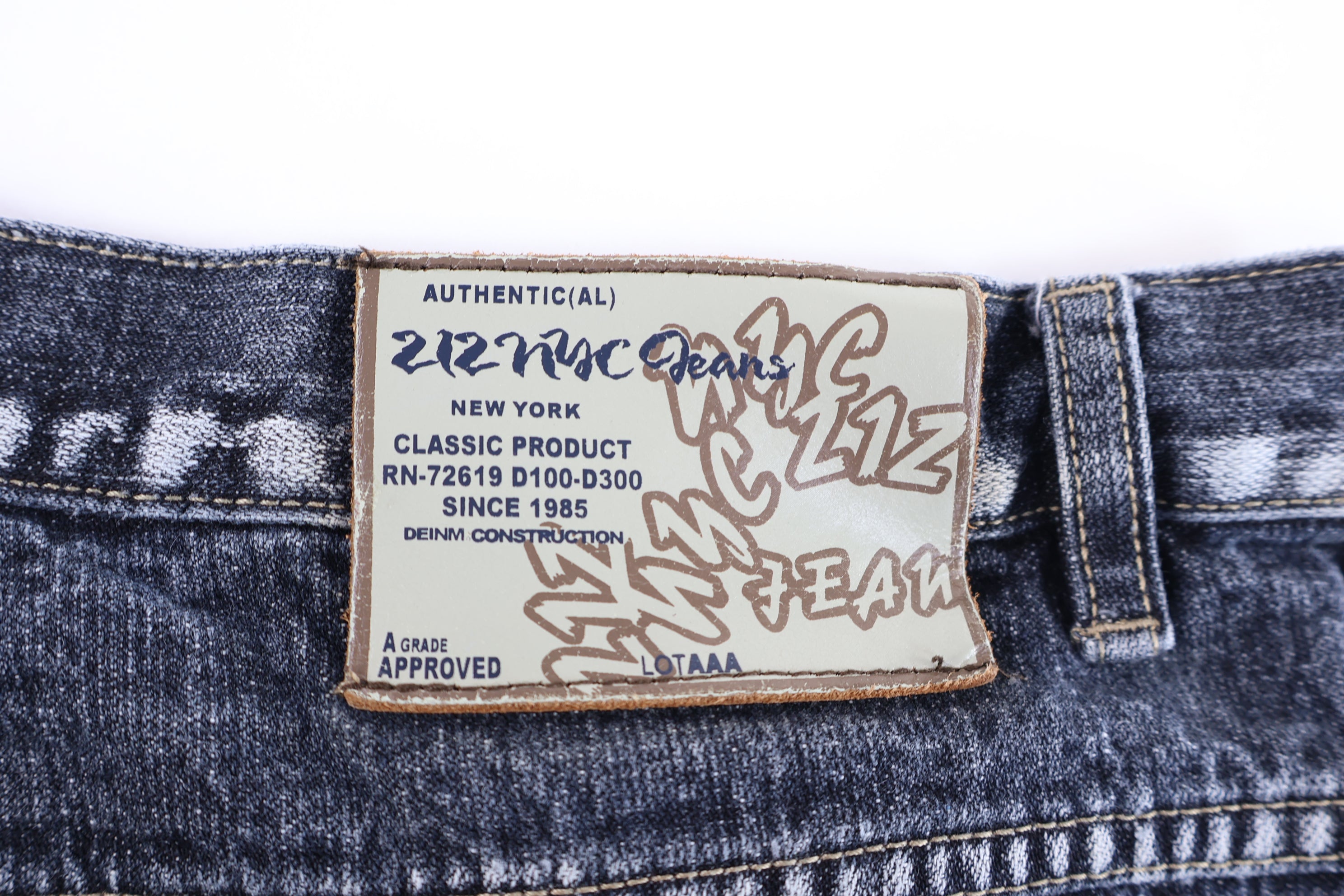 212 NYC Dark Wash Denim Jeans
