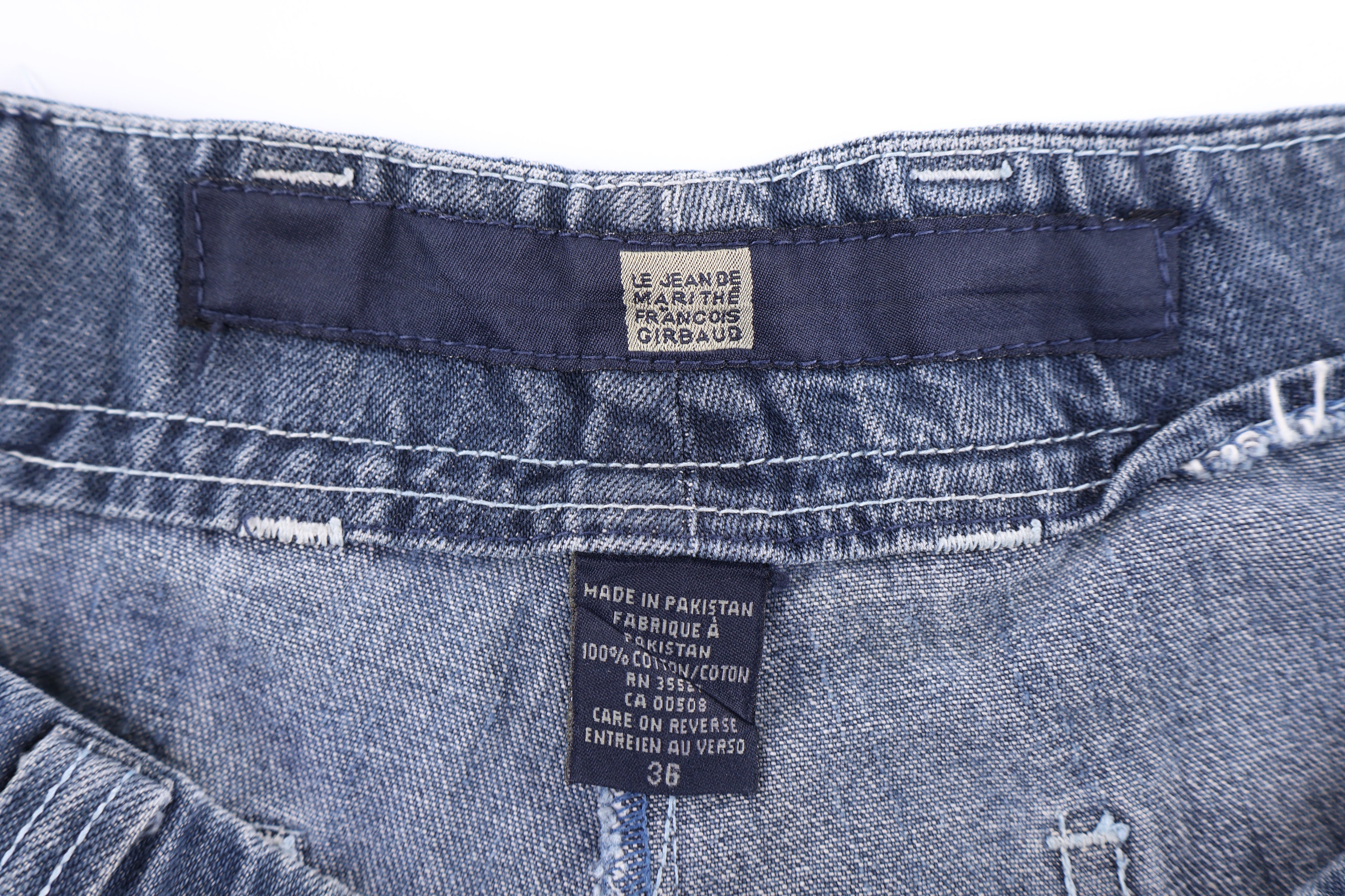 Vintage Marithe Francois Girbaud Dark Wash Denim Shorts