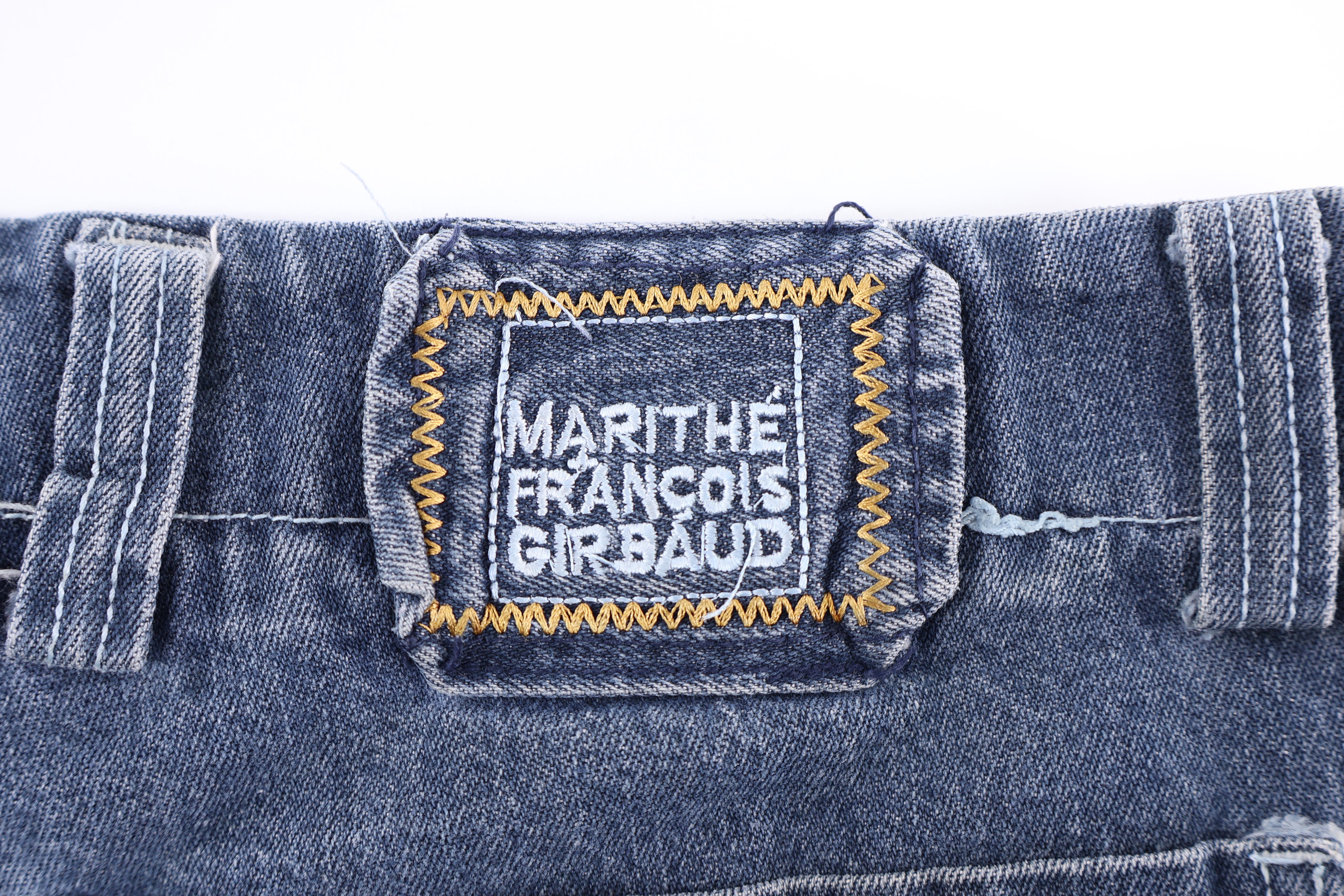 Vintage Marithe Francois Girbaud Dark Wash Denim Shorts