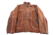 Wilson Leather Brown Suede Leather Jacket