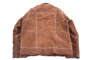 Wilson Leather Brown Suede Leather Jacket