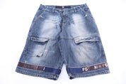 Vintage Marithe Francois Girbaud Dark Wash Denim Shorts