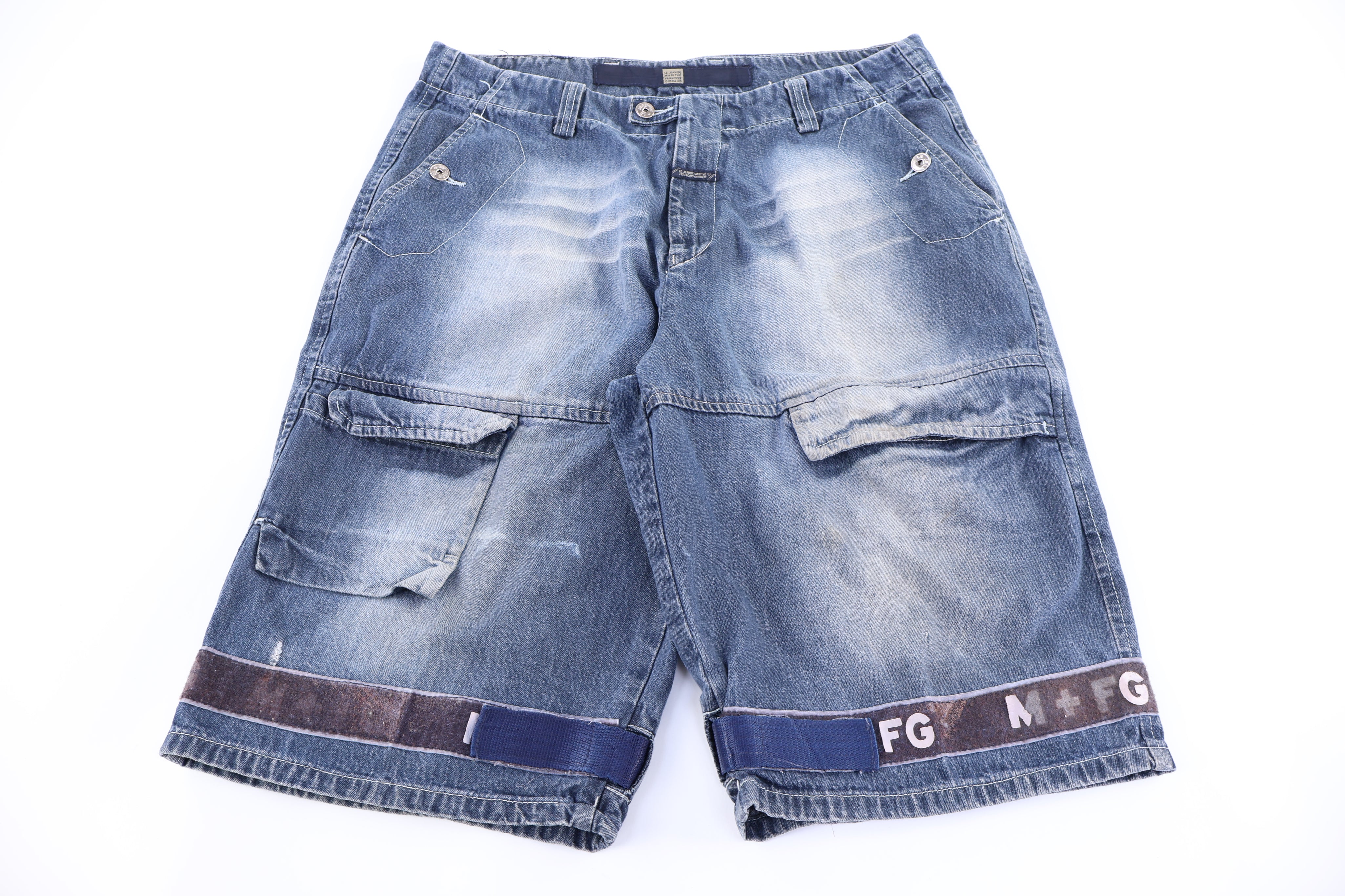 Vintage Marithe Francois Girbaud Dark Wash Denim Shorts