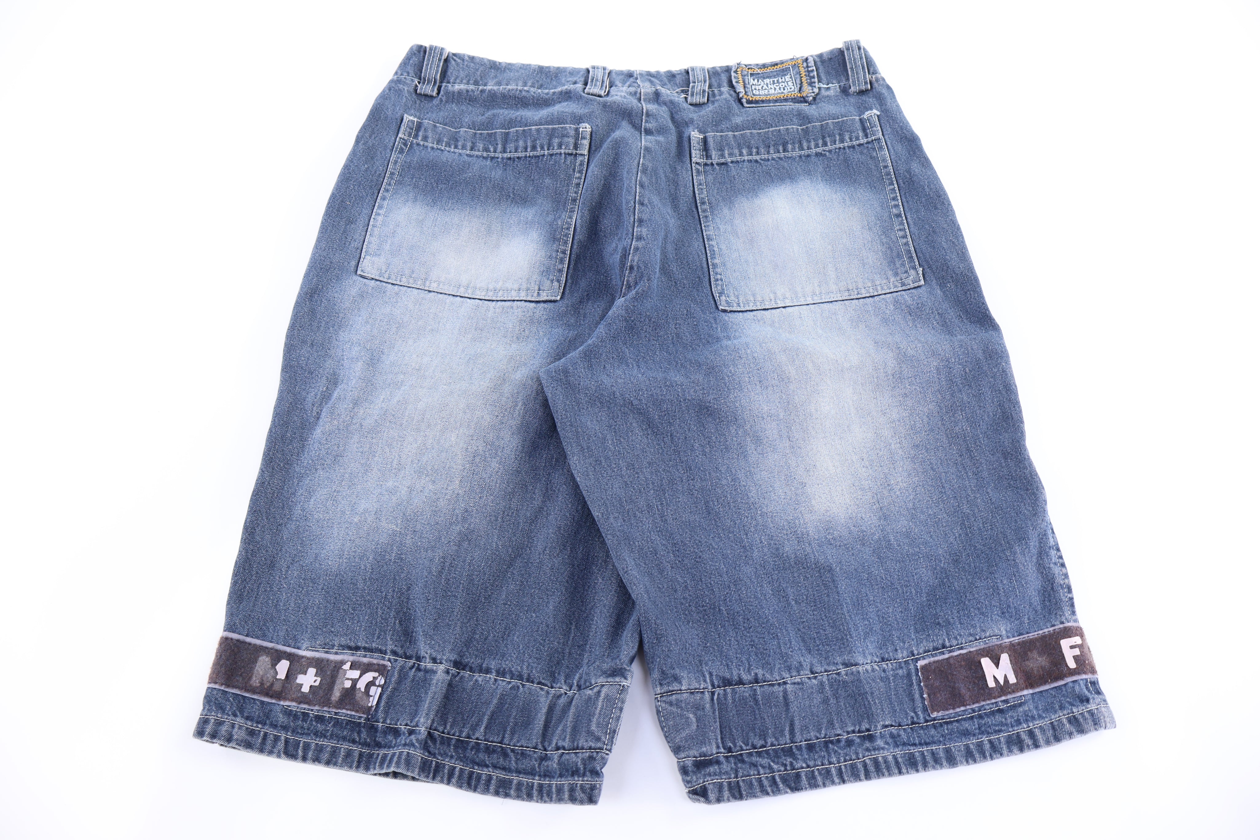 Vintage Marithe Francois Girbaud Dark Wash Denim Shorts