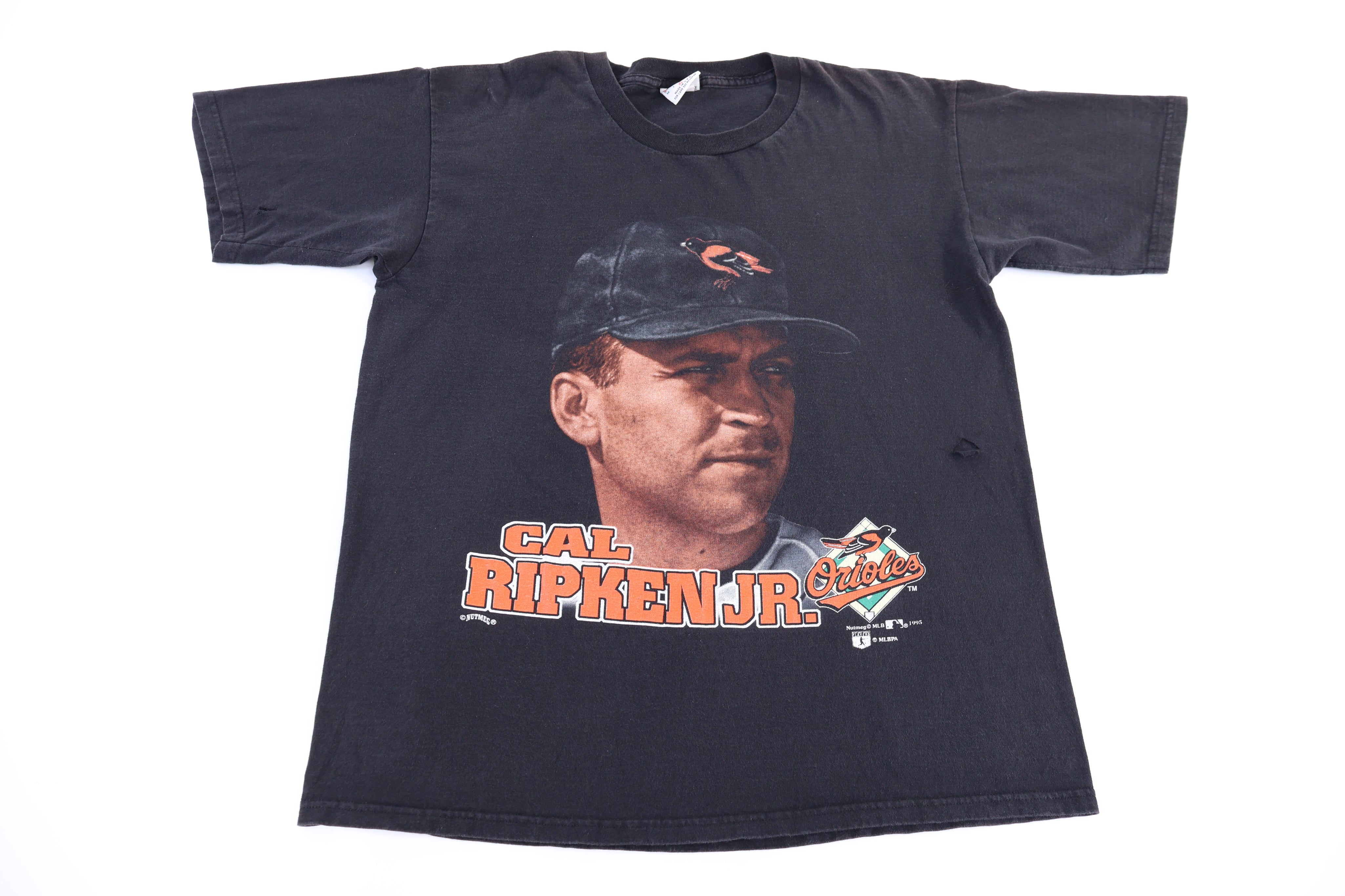 1995 Cal Ripken Jr Baltimore Orioles Baseball T-shirt