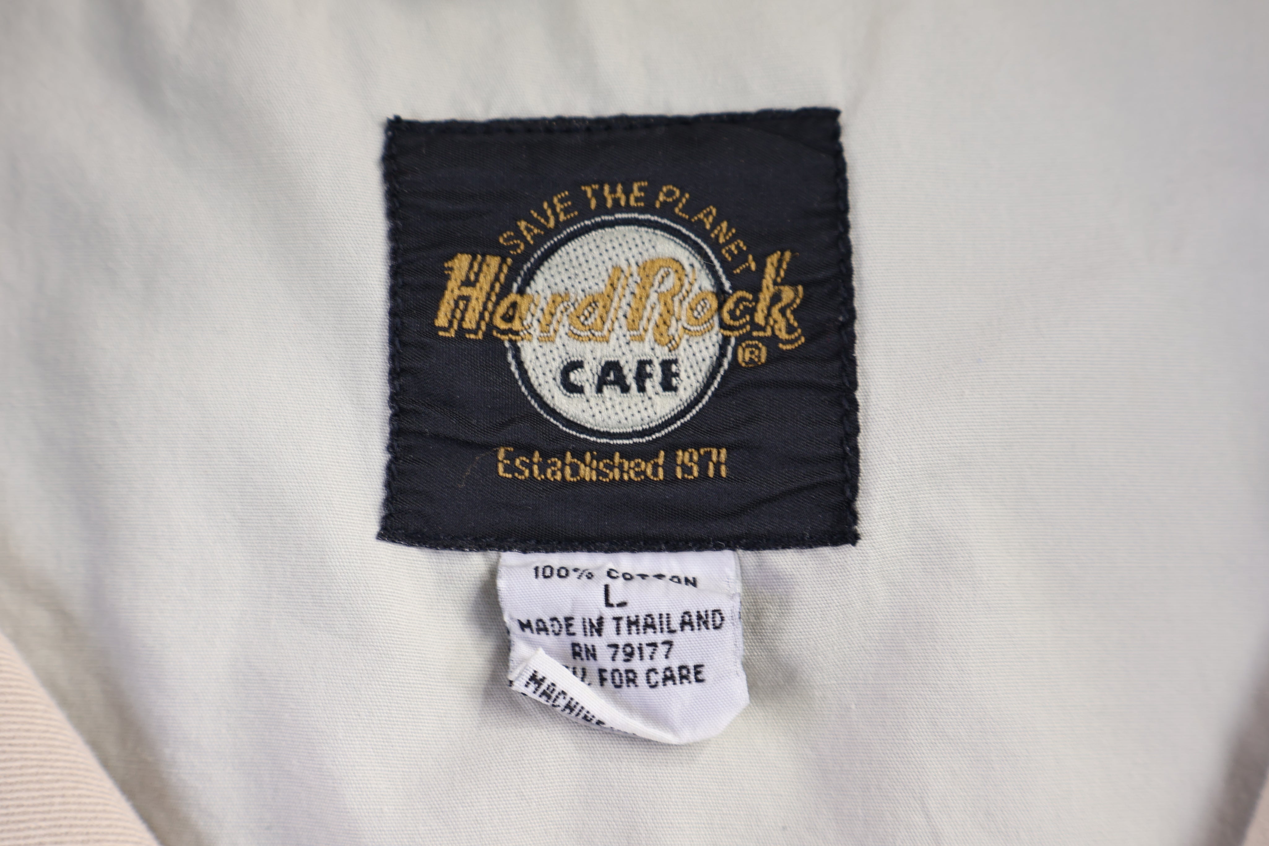 Vintage Hard Rock Cafe Full Zip Jacket