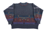 Michael Gerald Multipattern Knit Sweater