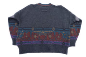 Michael Gerald Multipattern Knit Sweater