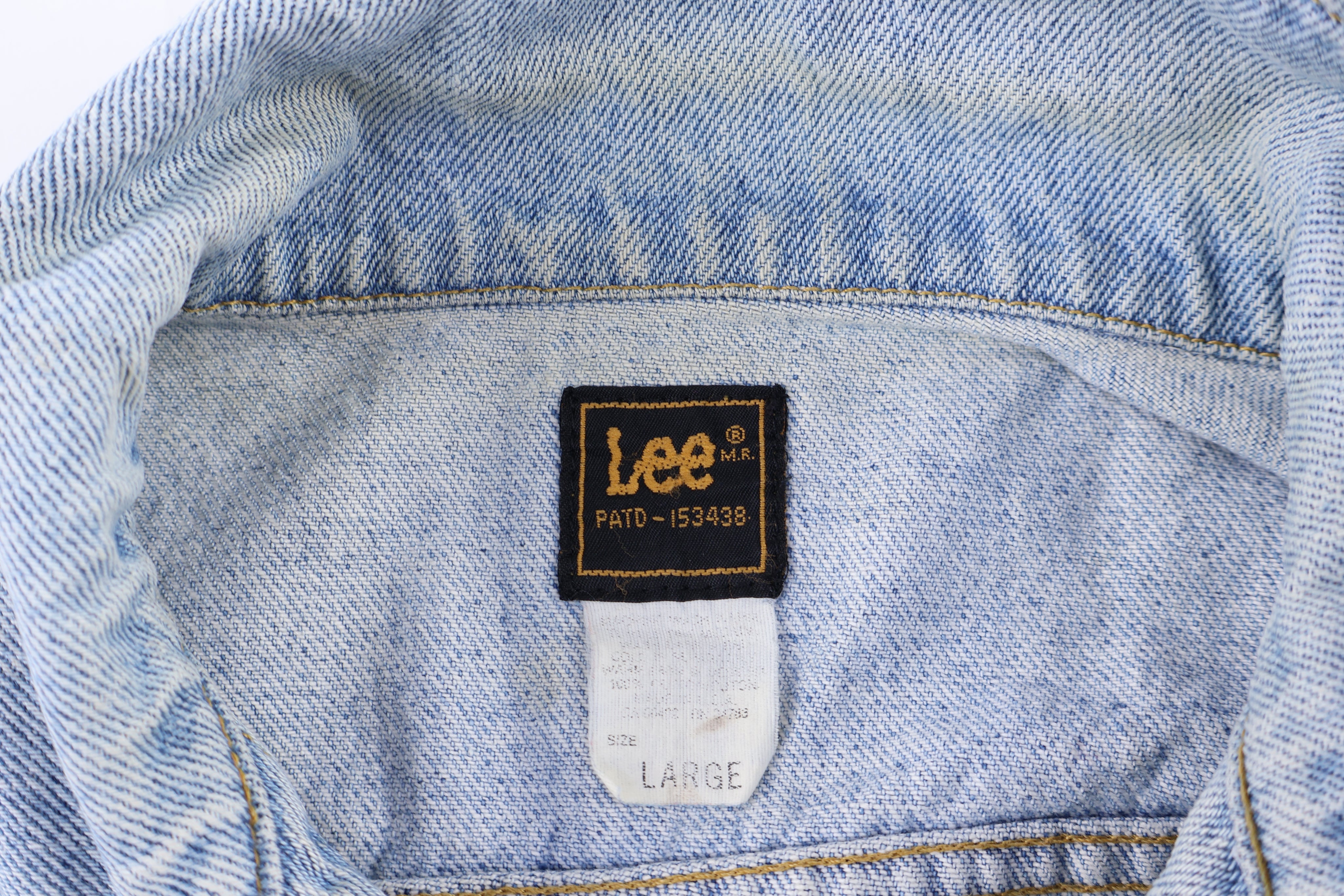 70's Lee Light Wash Denim Jacket