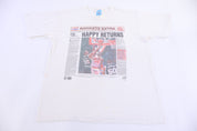 1995 Houston Rockets Basketball NBA Finals Happy Returns T-shirt