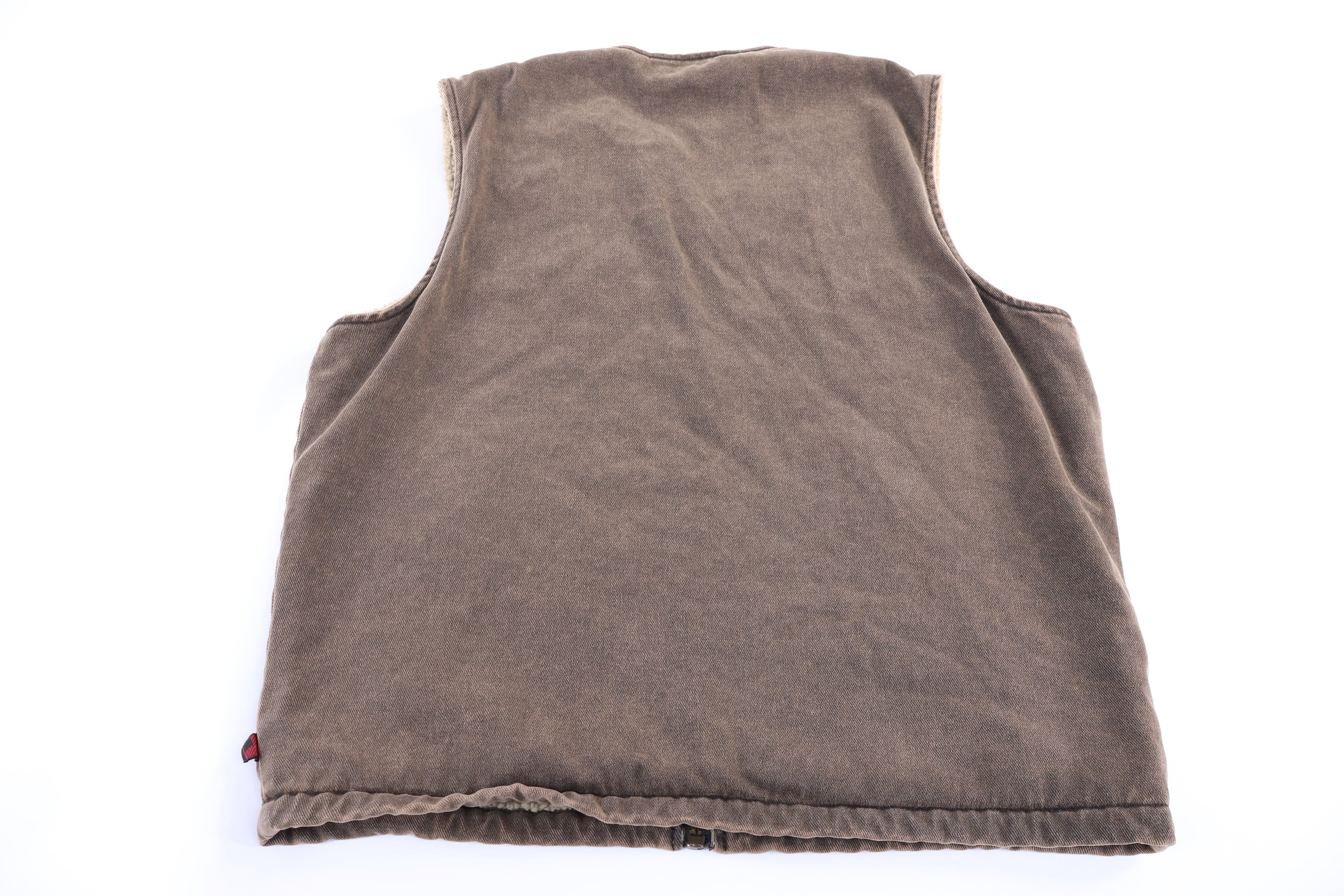 Vintage Woolrich Full Zip Sherpa Lined Vest
