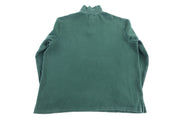 Polo by Ralph Lauren Embroidered Logo Green Quarter Zip Pullover