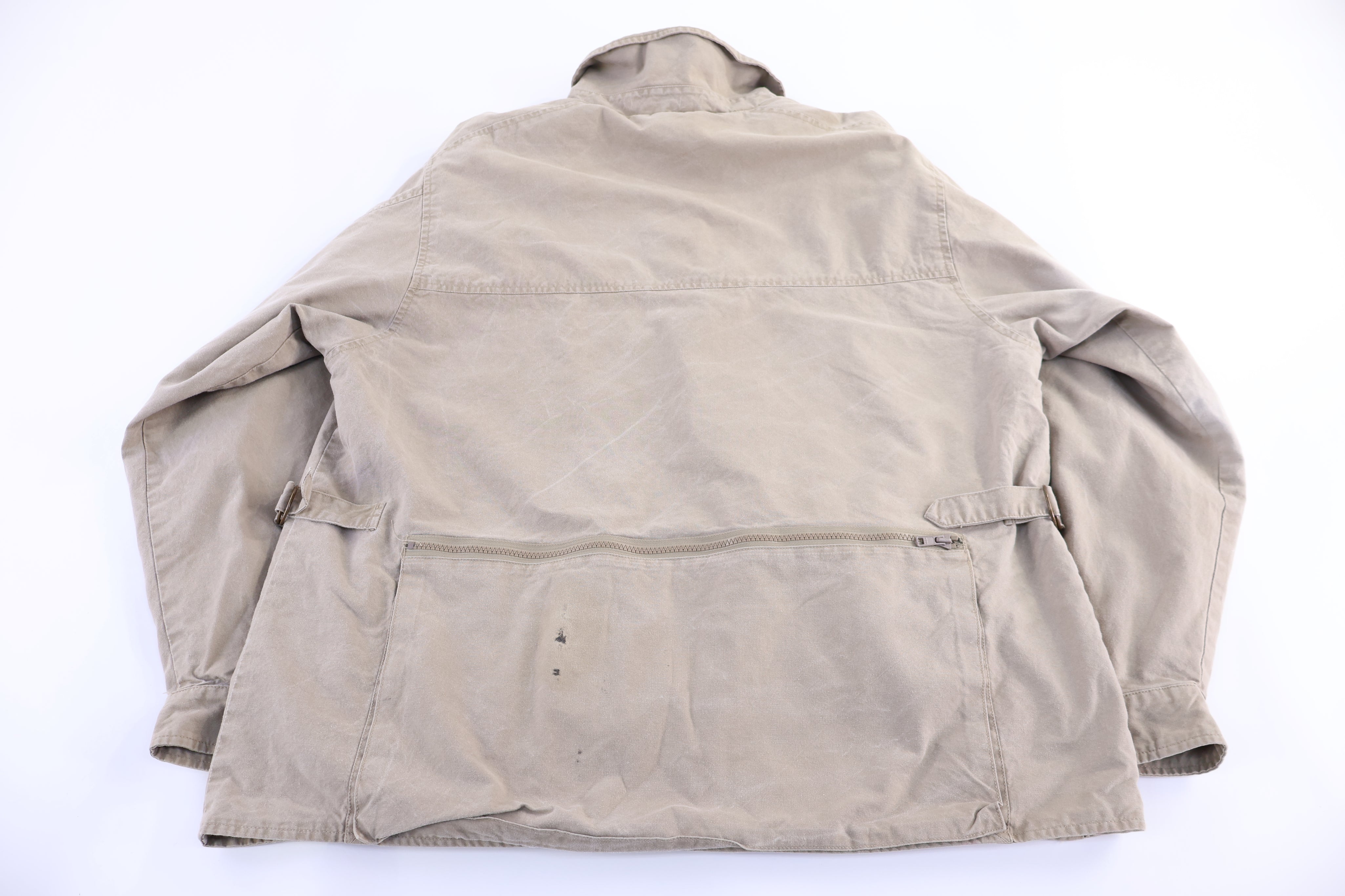 Vintage L.L. Bean Tan Full Zip Jacket