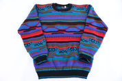 90's Boulevard Multicolor Knit Sweater