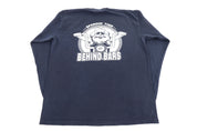 90's Bad Bones Spend Time Behind Bars Biker LS T-shirt