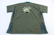 Disney Donald Duck Bowling Button Down