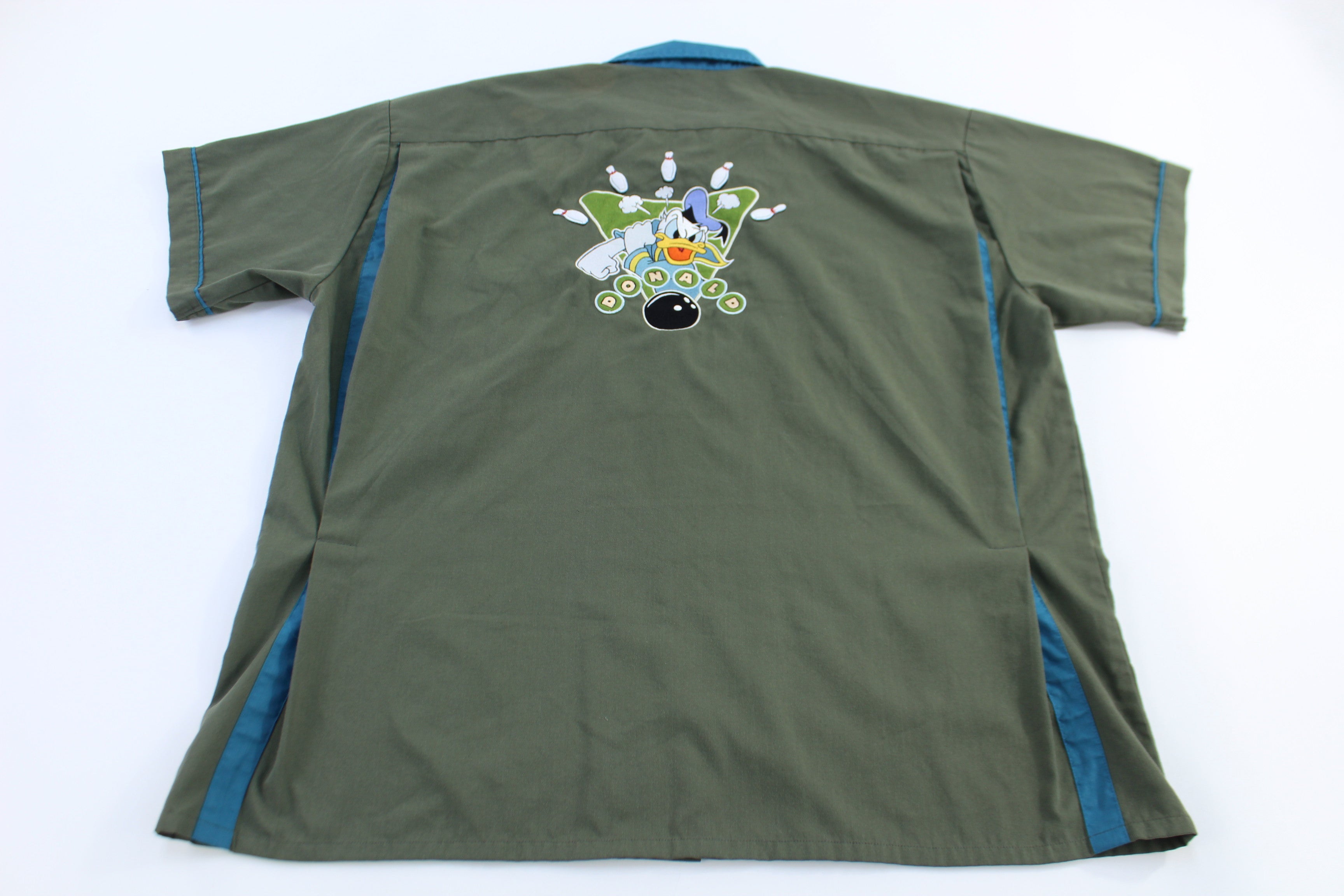 Disney Donald Duck Bowling Button Down