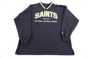 Vintage New Orleans Saints Embroidered Pullover