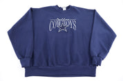 90's Dallas Cowboys Football Embroidered Sweatshirt