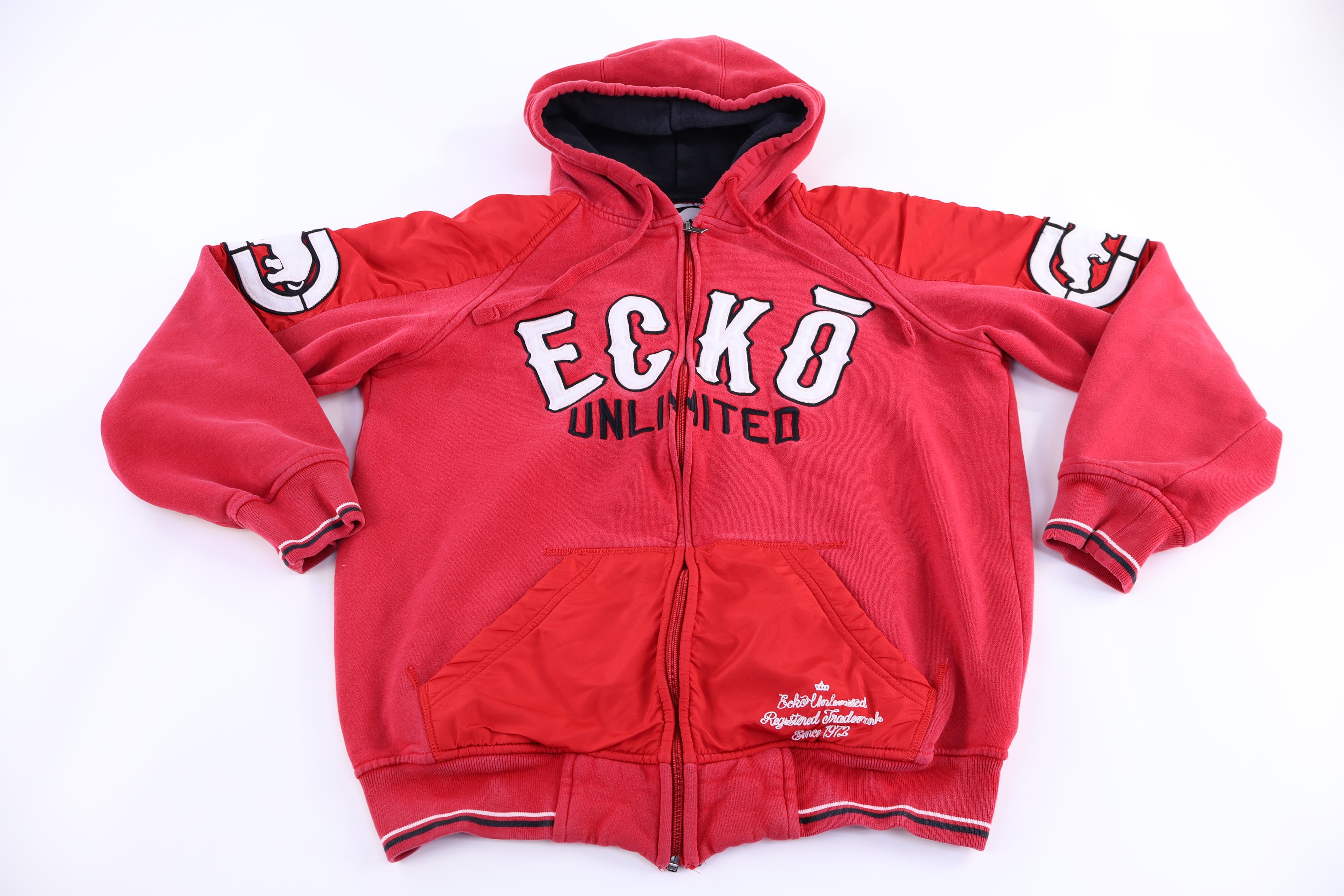 Vintage Ecko Unltd Red Full Zip Jacket