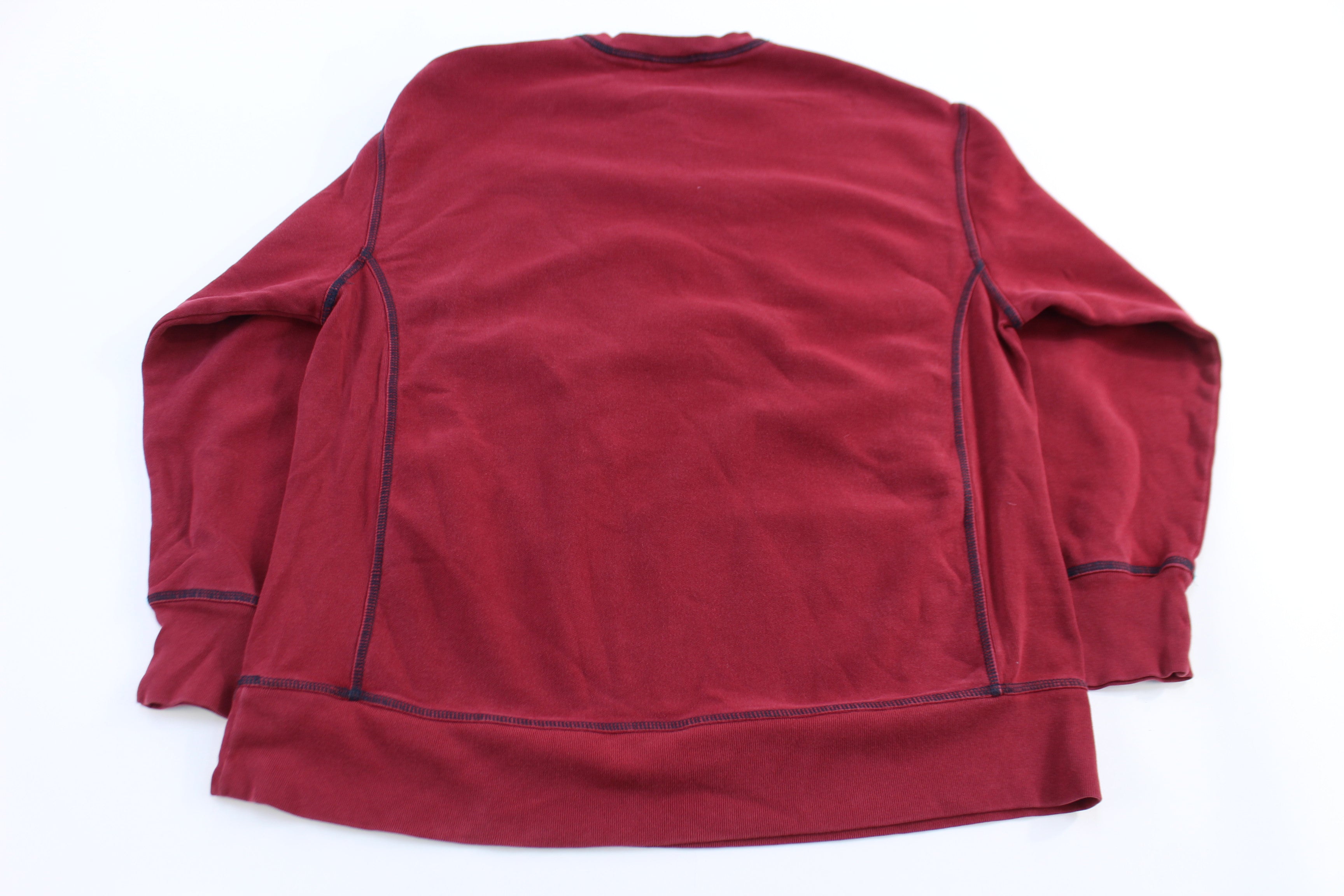 Tommy Hilfiger Jeans Maroon Pullover Sweater