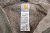 Carhartt Logo Patch Green Full Zip Jacket