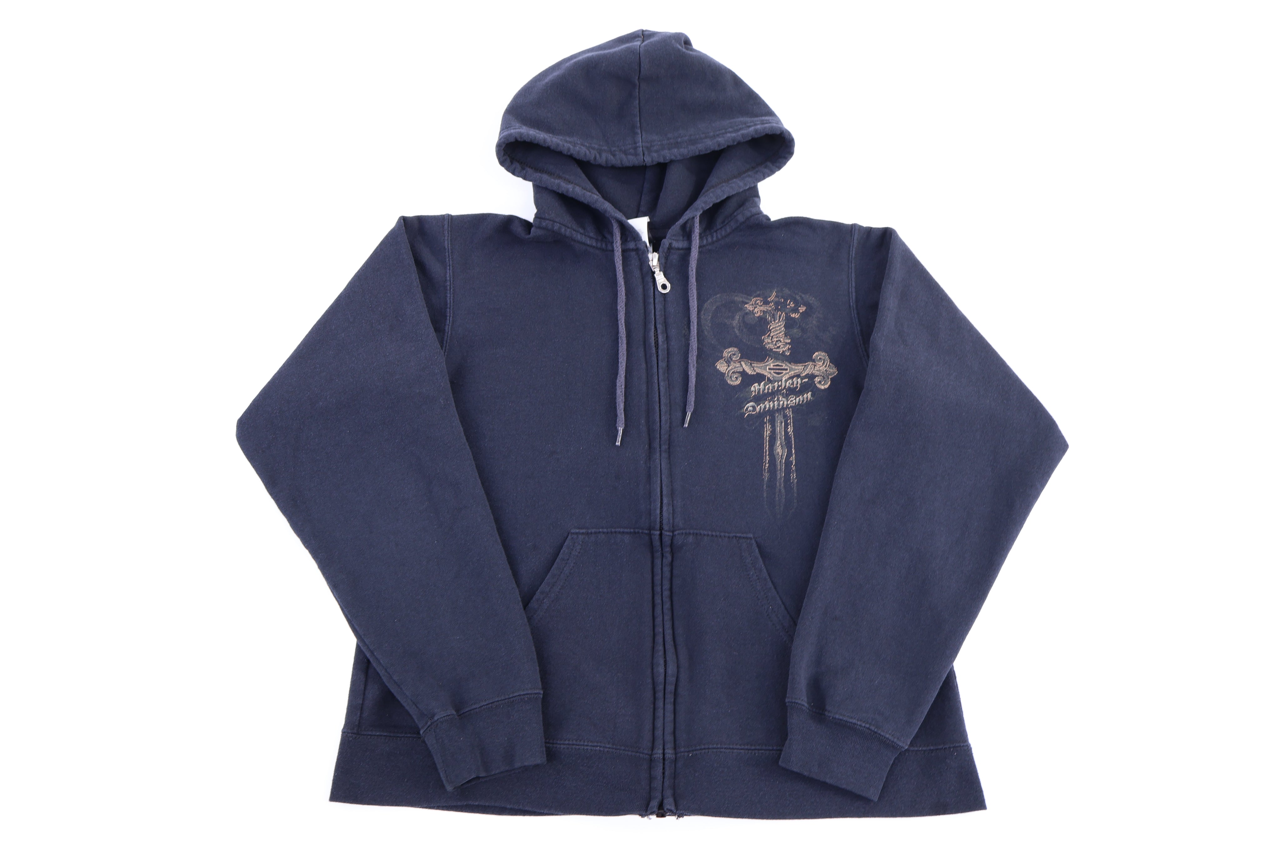 Women's Harley Davidson Motorcycles full Zip Hoodie