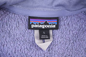 Patagonia Logo Patch Purple Quarter Zip Better Sweater