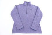 Patagonia Logo Patch Purple Quarter Zip Better Sweater