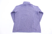 Patagonia Logo Patch Purple Quarter Zip Better Sweater