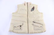 Women's Harley Davidson Motorcycles Full Zip Puffer Vest