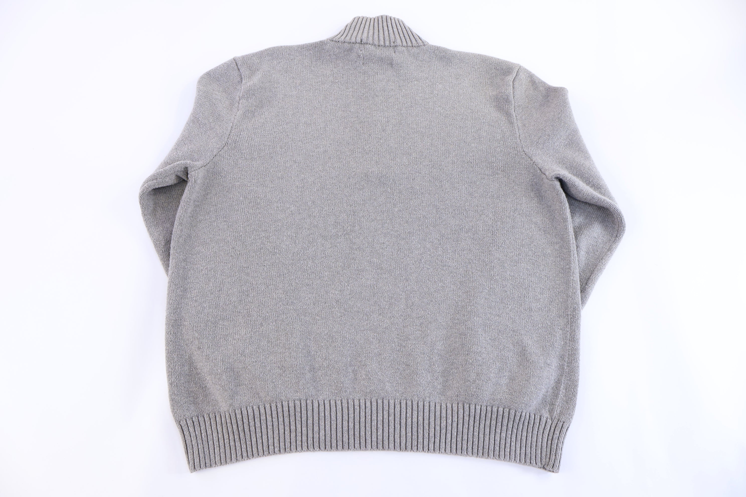 Polo by Ralph Lauren Embroidered Logo Grey Pullover