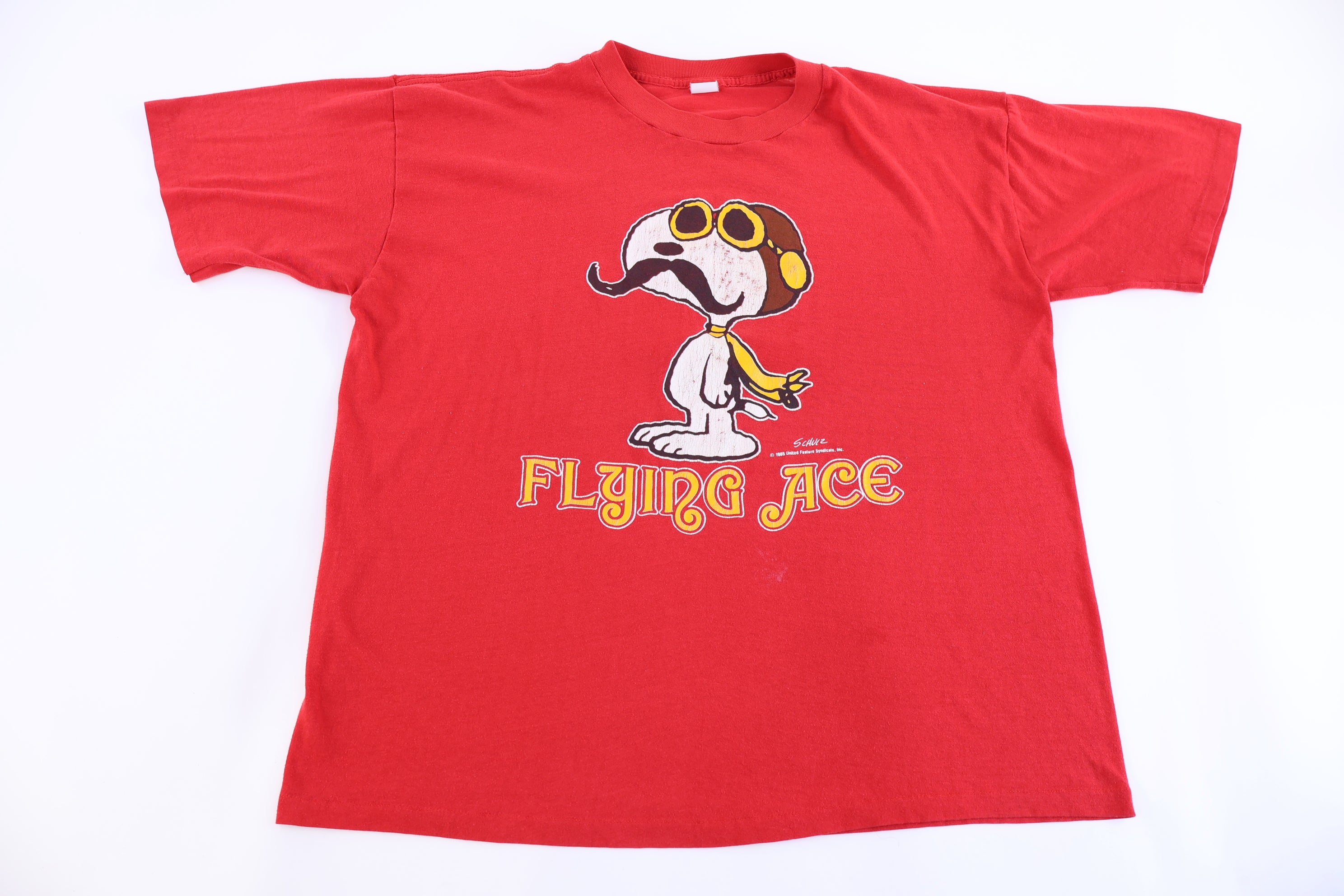 80's Snoopy Flying Ace Graphic T-shirt