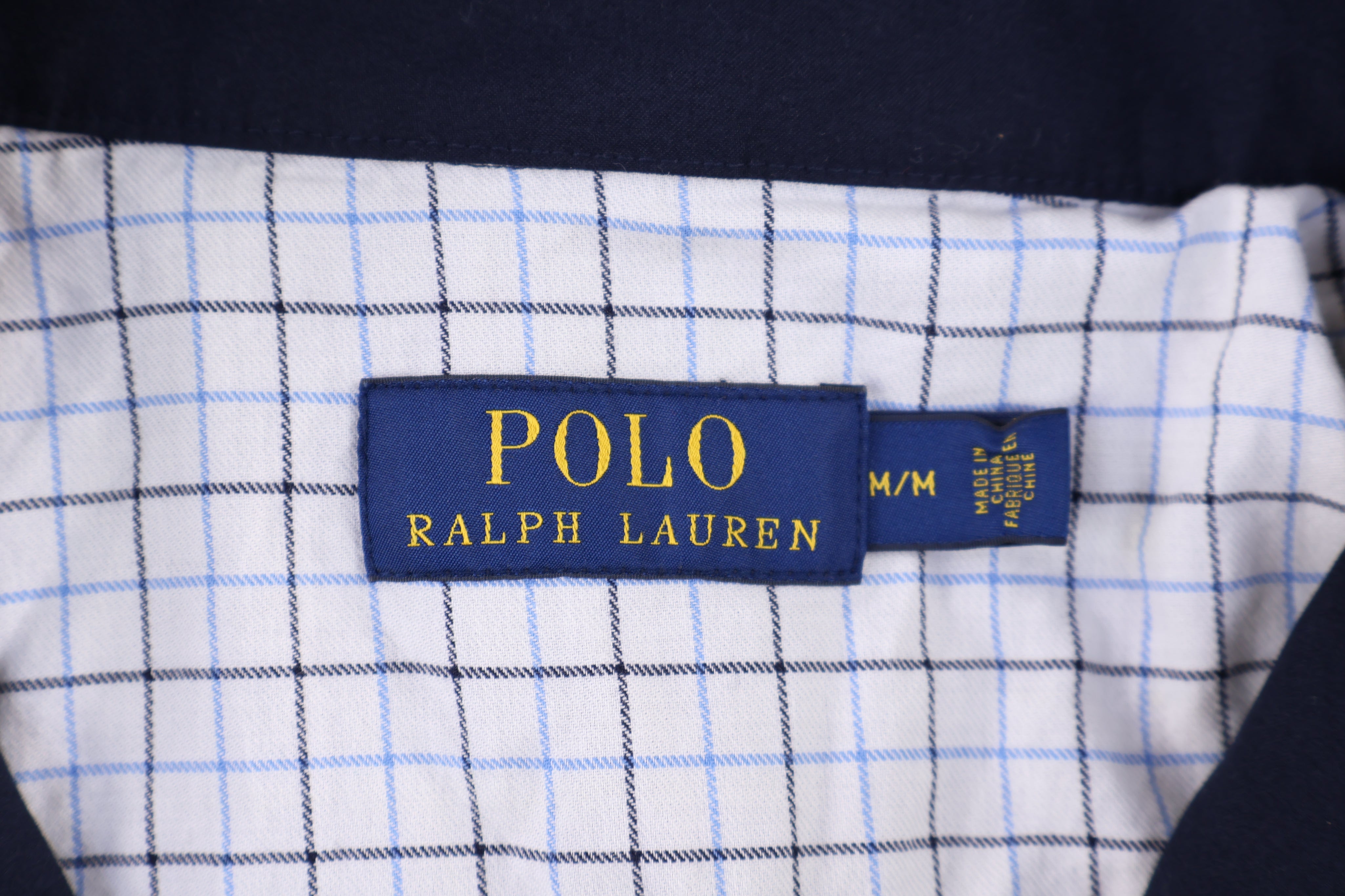 Polo Ralph Lauren Embroidered Logo Blue Full Zip Jacket