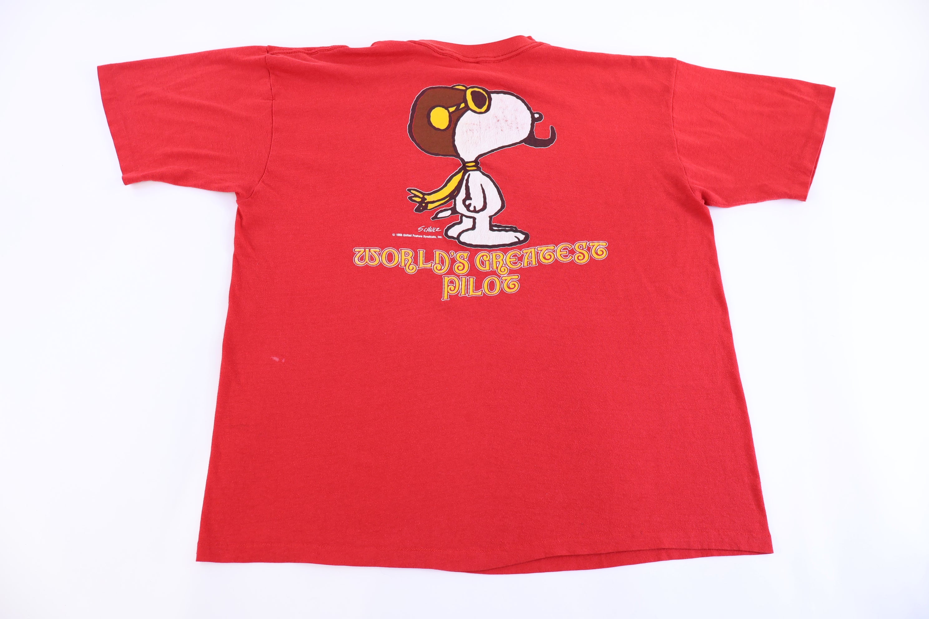 80's Snoopy Flying Ace Graphic T-shirt