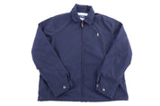 Polo Ralph Lauren Embroidered Logo Blue Full Zip Jacket