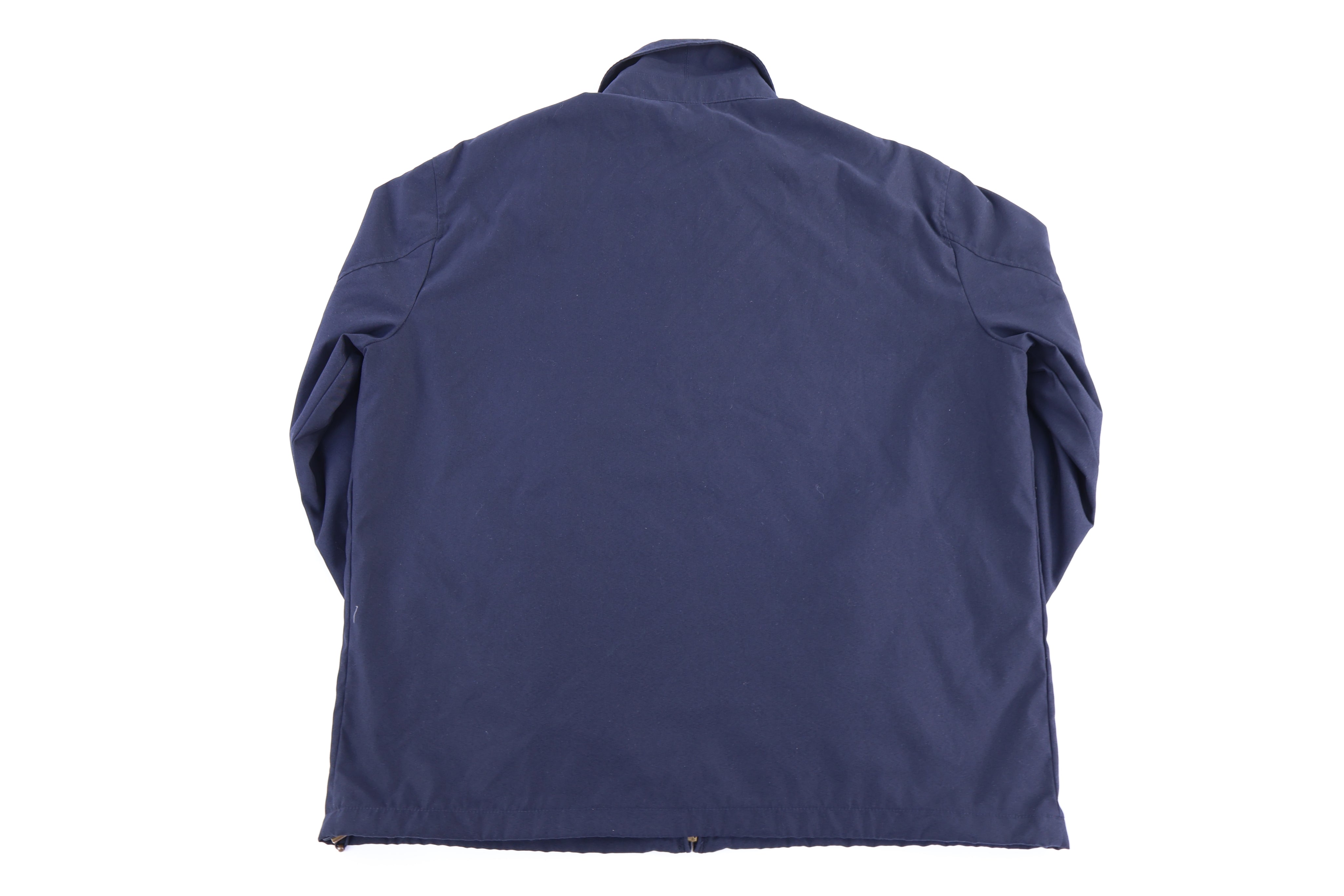Polo Ralph Lauren Embroidered Logo Blue Full Zip Jacket