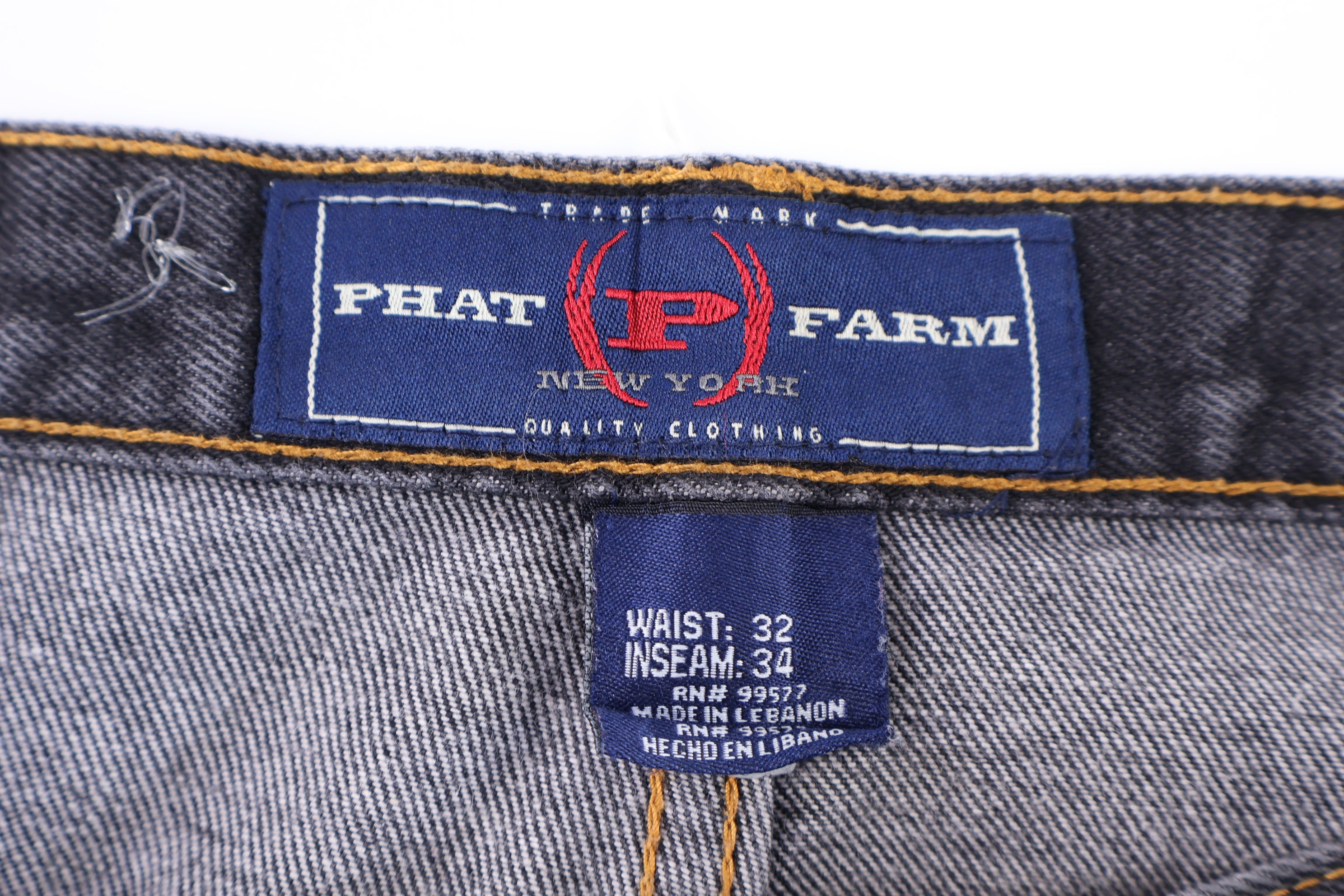 Y2K Phat Farmers Dark Wash Denim Jeans