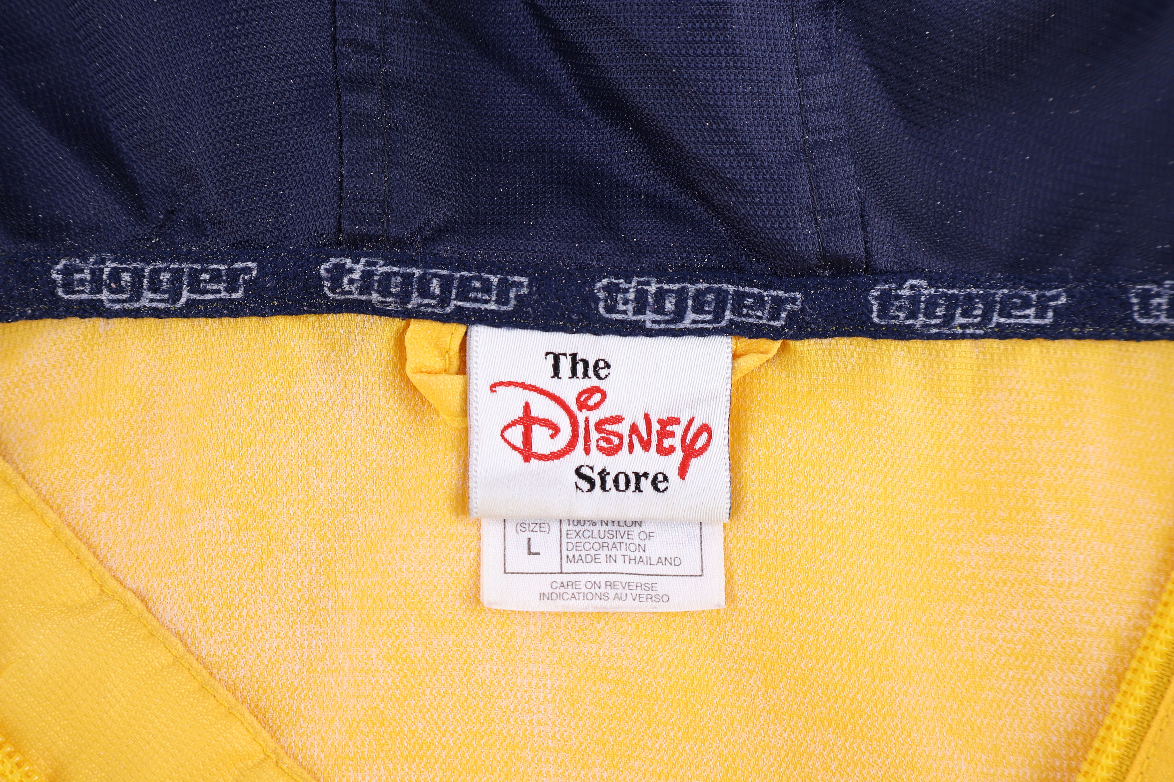 Vintage The Disney Store Tigger Pullover Windbreaker