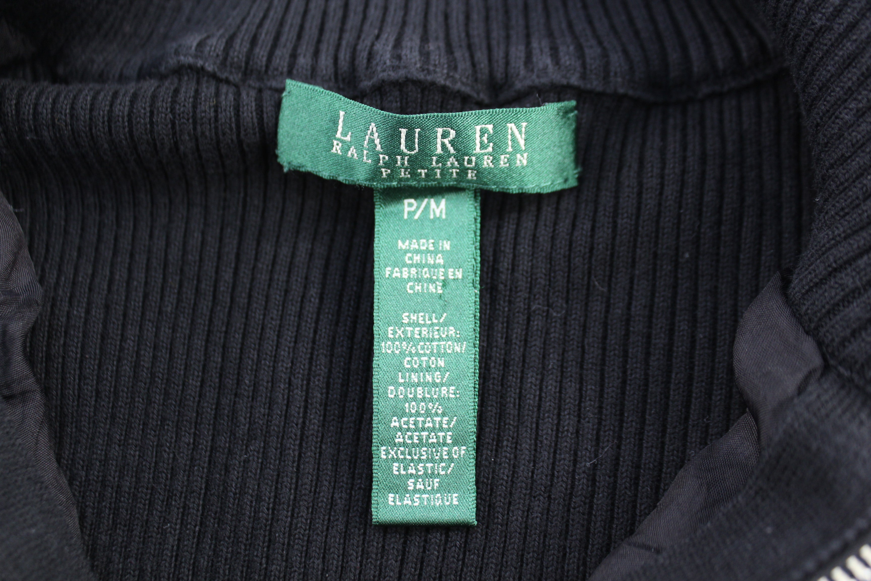 Women's Ralph Lauren Full Zip Sweater