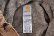 Carhartt Logo Patch Sherpa Lined Full Zip Jacket