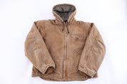 Carhartt Logo Patch Sherpa Lined Full Zip Jacket