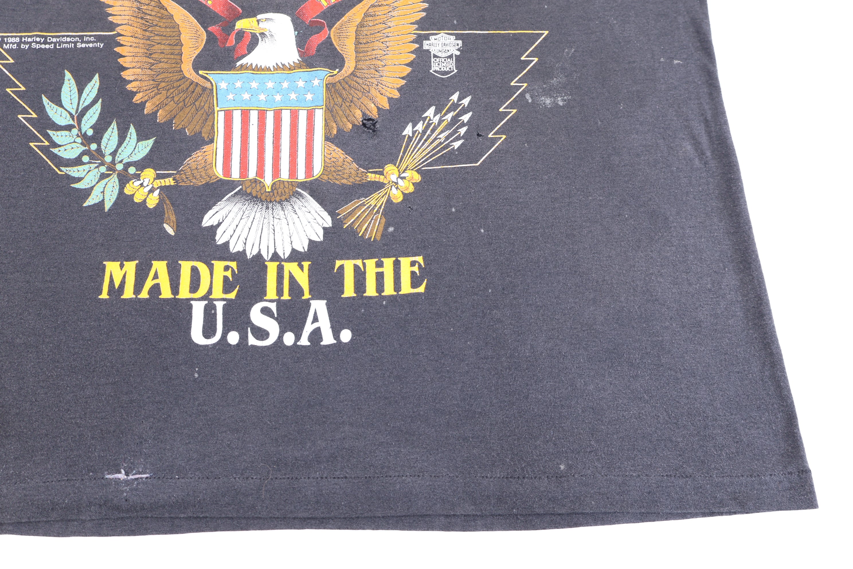1988 Harley Davidson Motorcycles Made In The USA Tank Top